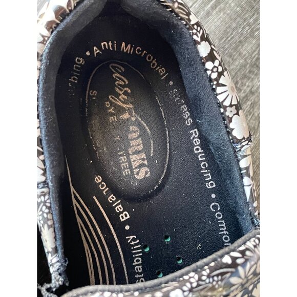 Easy Works by Easy Street Work Nursing Shoe Slip-Resist Clog Sz 7.5 floral black - Picture 5 of 9